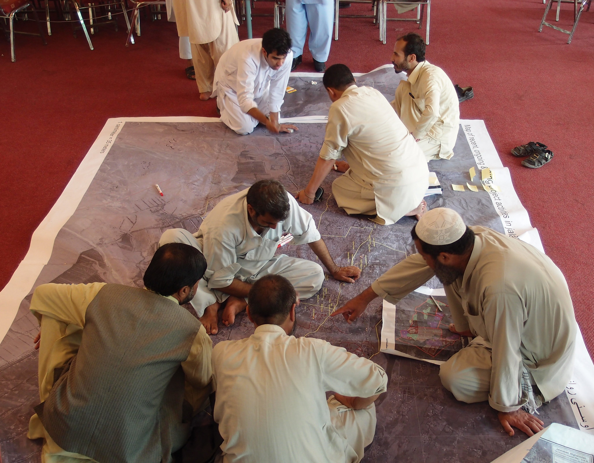 Participatory Mapping Workshop in Jalalabad